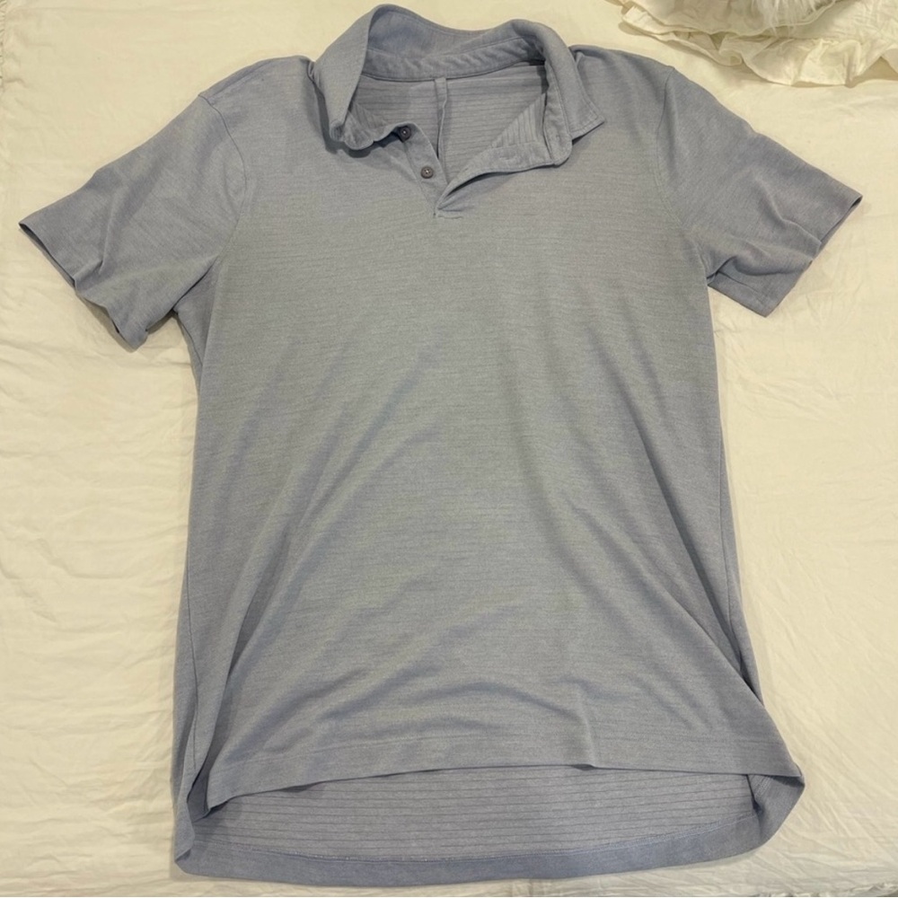 Lululemon Evolution Chambray Polo Shirt